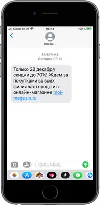 Регистрация через СМС при оформлении заказа