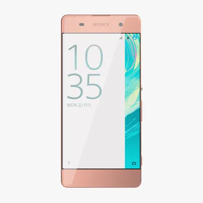3d model of realistic sony xperia xa