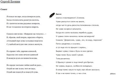 Мои любимые стихотворения Сергея Есенина: о любви, женщинах и  одиночестве... | #ПроАктеров | Дзен