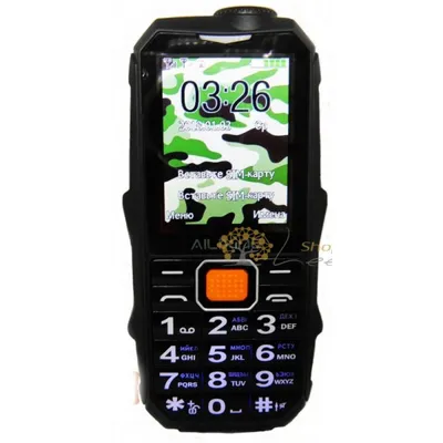 Мобильный телефон teXet TM-D426 цвет черный-оранжевый