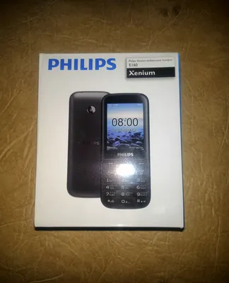 Обзор кнопочного мобильного телефона Philips Xenium E580