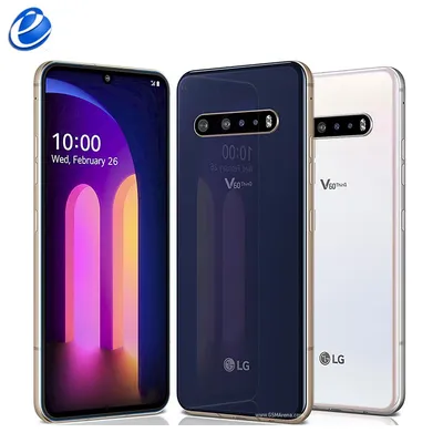 Телефон LG V600 5G, оригинальный LG V60 ThinQ, 6,8 дюйма, 8 Гб ОЗУ 128 Гб  ПЗУ, тройная тыловая камера 64 мп, одна SIM-карта, 5000 мАч, сканер  отпечатка пальца | AliExpress