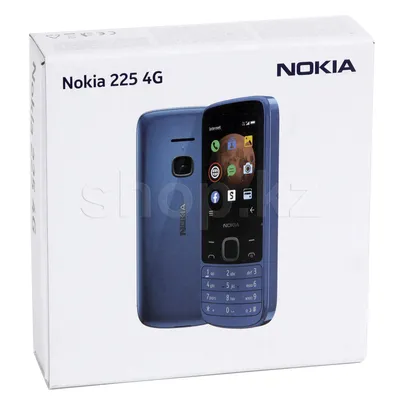 Купить Телефон NOKIA 225 4G TA-1276 DS EAC UA BLACK | interBrands.uz