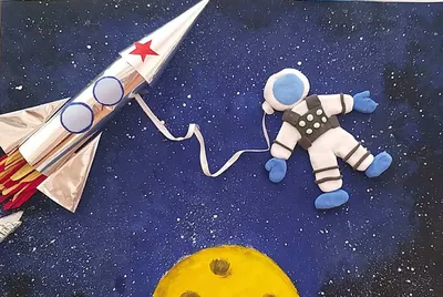 Сочинение на тему 12 апреля на день…» — создано в Шедевруме