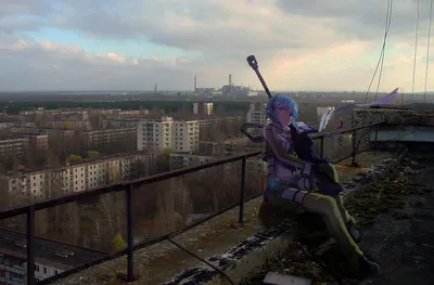 Музыкальное видео «Плавучего дома» — кадры из аниме под главную тему.  Красивое