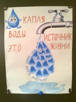 Рисунок чистая вода - 47 фото