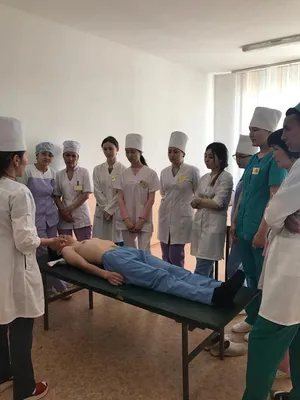 В больнице провели тренировку на тему «Действия персонала больницы при  пожаре, организация и проведение эвакуационных мероприятий»