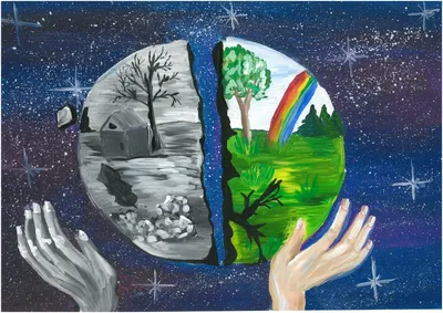 Зауральская молодёжь рисует на тему экологии | 31.03.2023 | Курган -  БезФормата