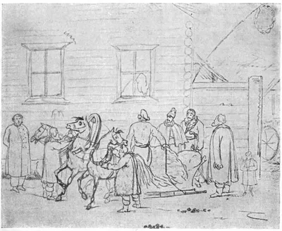 Исторический рисунок по изо для учеников 7 класса.