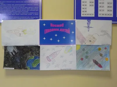 Простые рисунки на тему космос в детский сад (49 фото) » рисунки для  срисовки на Газ-квас.ком