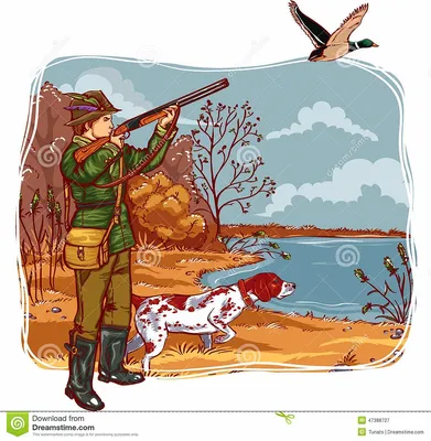 Фоны на тему охоты - 65 фото
