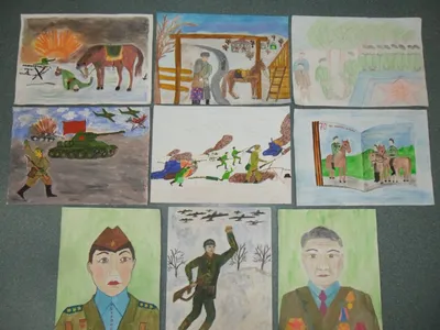 В Благовещенскую городскую Думу поступили первые работы на конкурс рисунков  «Они сражались за... | Благовещенская городская Дума