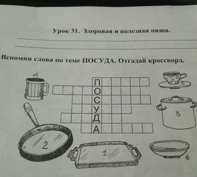 Схемы для детей по теме посуда. (2 фото). Воспитателям детских садов,  школьным учителям и педагогам - Маам.ру