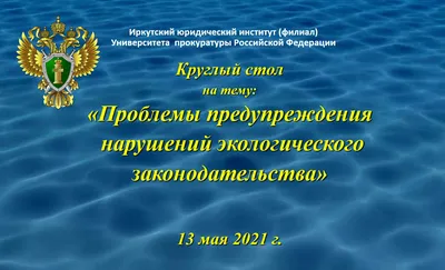 Парламентские слушания Комитета по экологии, природным ресурсам и охране  окружающей среды на тему «Проблемы правового регулирования охраны озера  Байкал и социально-экономического развития Байкальской природной территории  и пути их решения»