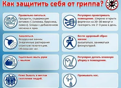 МБОУ СШ № 93. Конкурс памяток по профилактике гриппа и ОРВИ в МБОУ СШ № 93