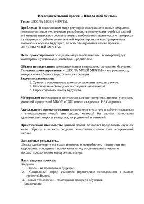 Школа будущего. Рисунки учеников начальных классов
