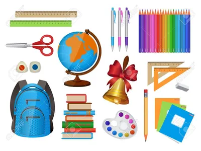 School Supplies / \"Школьные принадлежности\" на английском языке с  переводом, транскрипцией и заданием - The Waves of English