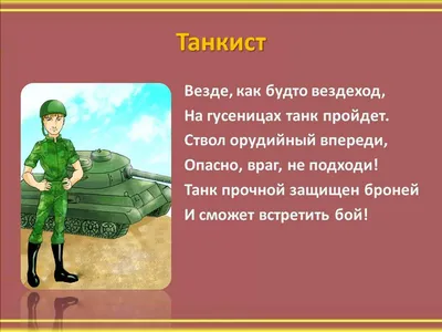 Демонстрационный материал \"Военные профессии\"