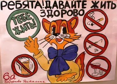 Проект учащегося на тему \"Здоровый образ жизни\" (6 класс)