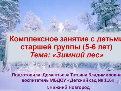 Групповое занятие с получателями социальных услуг по арт-терапии на тему: \"Зимний  лес\"(15.12.21г.)