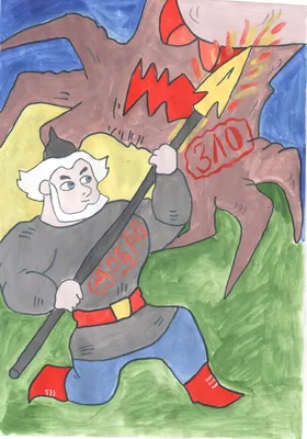 Рисунок на тему добра и зла - 45 фото
