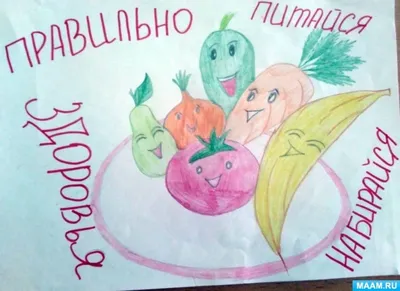 Плакат на тему ЗОЖ (арт.ШКМ-02) купить в Москве с доставкой: выгодные цены  в интернет-магазине АзбукаДекор