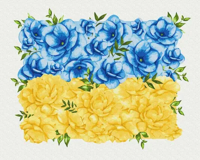 Картина по номерам украинская тематика Цветущий флаг @Светлана Драб BS53147  melmil (ID#1631056465), цена: 275 ₴, купить на Prom.ua