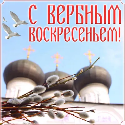 Что можно и что нельзя делать в Вербное воскресенье