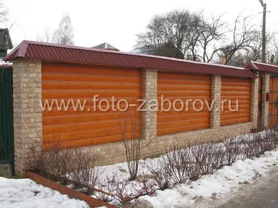 12 идей для деревянного забора