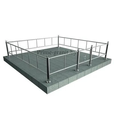 Ограда на кладбище гранитная (ID#171647661), цена: 950 руб., купить на  Deal.by