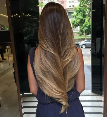 Окрашивание Ombre Hair (омбре, балаяж, растяжка цвета) - «Измениться, но не  кардинально? Привнести легкость в свой образ и освежить цвет волос? Омбре  на темные волосы средней длины.» | отзывы