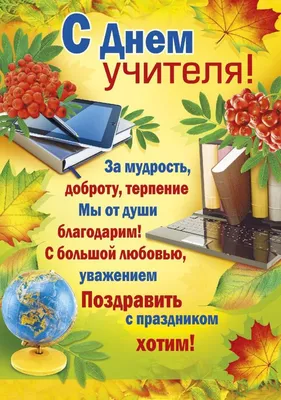 День учителя 5 октября: красивые открытки и оригинальные поздравления с  праздником 2021 - МК Новосибирск