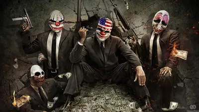 Payday 2 Nick обои для рабочего стола, картинки и фото - RabStol.net
