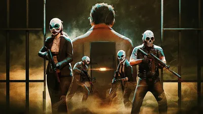 Скачать обои Payday 2, Payday, Оружие, Robber в разрешении 1024x1024 на рабочий  стол