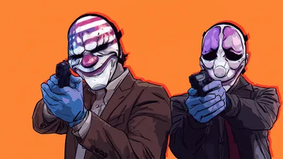 PayDay 2 - обложки из игры на Riot Pixels, картинки
