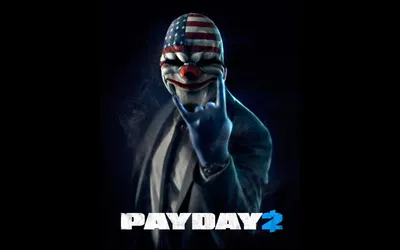 Скачать обои Gun, Houston, Dallas, Mask, PAYDAY 2, раздел игры в разрешении  1366x768