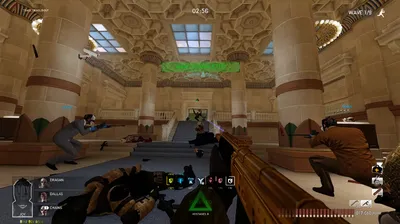 Комиксный арт с персонажами из payday 2 - обои на рабочий стол