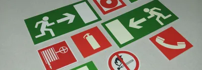 Стенд СТ-ПБ-10 - Фотолюминесцентные эвакуационные системы