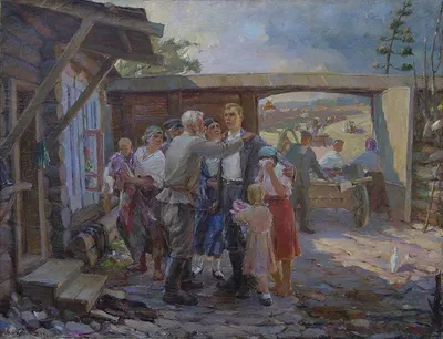Бессмертный полк. Сазоново. В годы войны