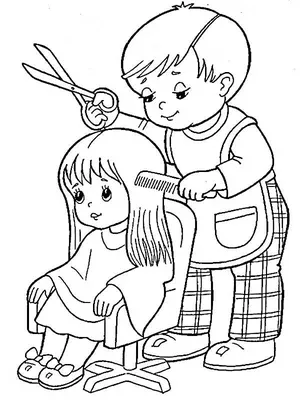 Раскраски Профессии | Coloring books, Coloring pages for kids, Coloring  pages