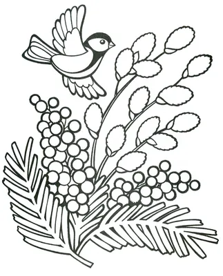 Раскраски «Весна»