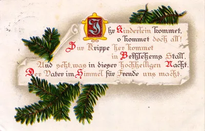 Frohe weihnachten | Поздравление с рождеством на немецком языке