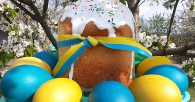 КИЕВ, УКРАИНА - APRIL17: Пасхальные яйца на украинском фестивале Eas  Стоковое Изображение - изображение насчитывающей киев, празднично: 40075269