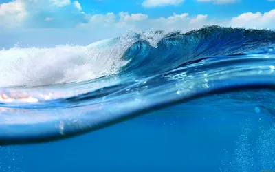 Обои Природа Вода, обои для рабочего стола, фотографии природа, вода, море,  волна, океан, splash, sky, blue, sea, wave, ocean Обои для рабочего стола,  скачать обои картинки заставки на рабочий стол.