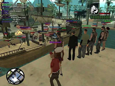 Скачать HD карта, радар и меню для GTA San Andreas