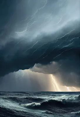 шторм на Балтийском море. Фотограф Mariuszbrcz