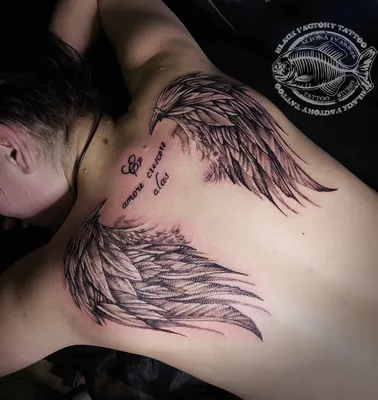 ТАТУ НА СПИНЕ ДЛЯ ДЕВУШЕК - KOT Tattoo Studio