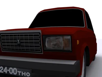 lada vaz 2107 3D Модель in Седан 3DExport
