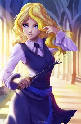 Фото Диана Кавендиш / Diana Cavendish из аниме Академия ведьмочек / Little  Witch Academia, by MobileSuitGio