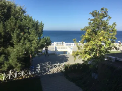 Вид из окна город море солнце …» — создано в Шедевруме